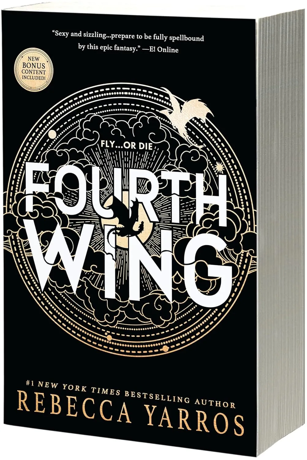 Cover of Fourth Wing by Rebecca Yarros